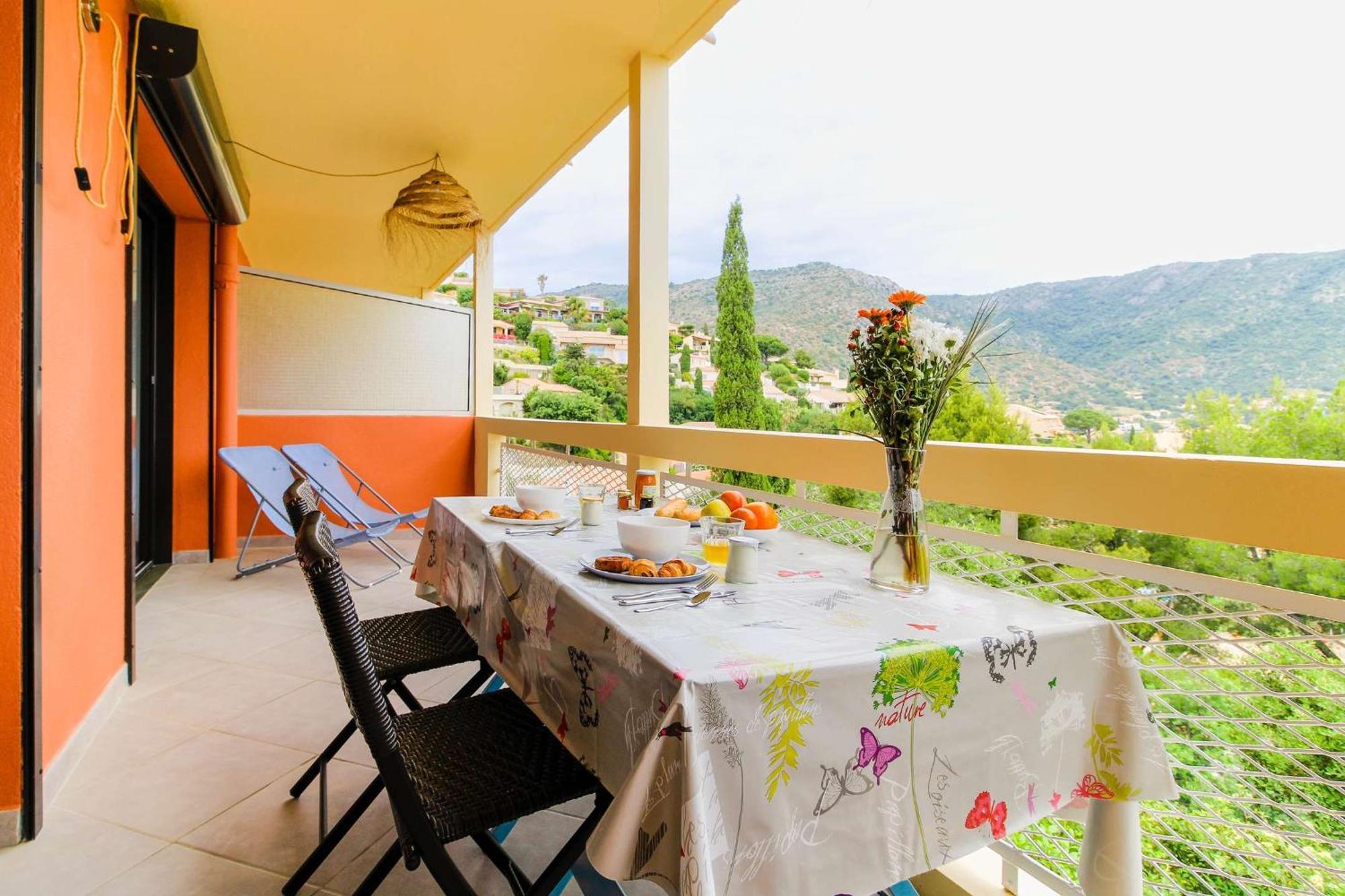 Select'Sohome - Appartement Pour 4 Personnes Avec Vue Mer A Saint-Clair ! - Zadig Le Lavandou Eksteriør bilde